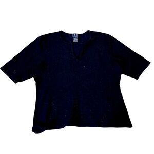 INC International Concept |  Vintage Black Crop Top XL